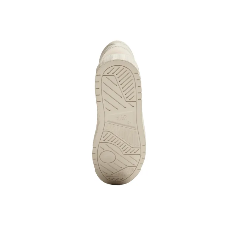 ZARA High Top Skateboard Shoes Men's Ecru-3