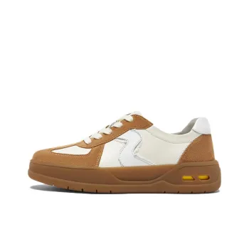 SKAP Cream Mousse Height Increasing Lightweight Breathable Low Top Skateboard Shoes Women's