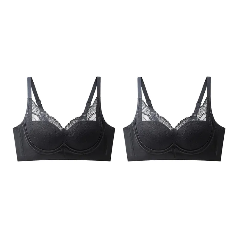 Lanza Bra Women's 2 Pack Light Wisteria Purple-2