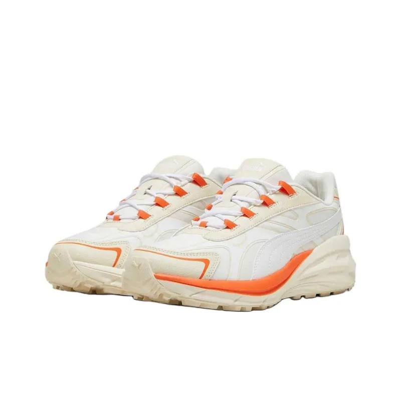 PUMA Hypnotic LS Anti Slip Wear Resistant Low Top Casual Shoes Men's Warm White-2