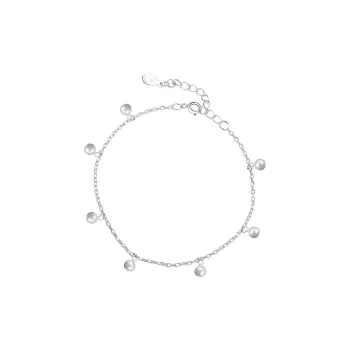 Heart Grass S925 Silver Bracelets Women's