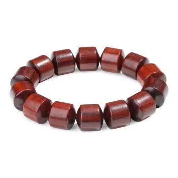 PUTUOSHANWENCHUANG Bloodwood Bracelets Unisex