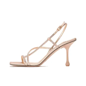 Jimmy Choo Etana Strap Sandals 8cm Women's Macaron Color