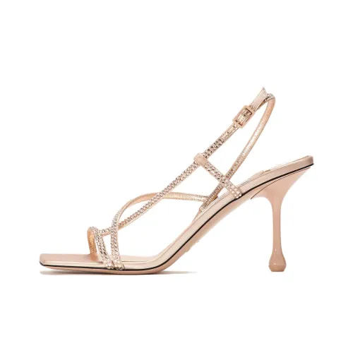 Jimmy Choo Etana Strap Sandals 8cm Women's Macaron Color