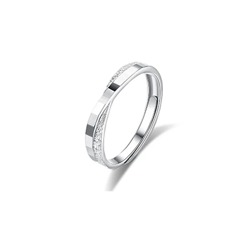 Love Jewelry Sterling Silver Rings Unisex-2