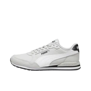 PUMA St Runner Anti Slip Wear Resistant Low Top Casual Shoes Men's Light Gray