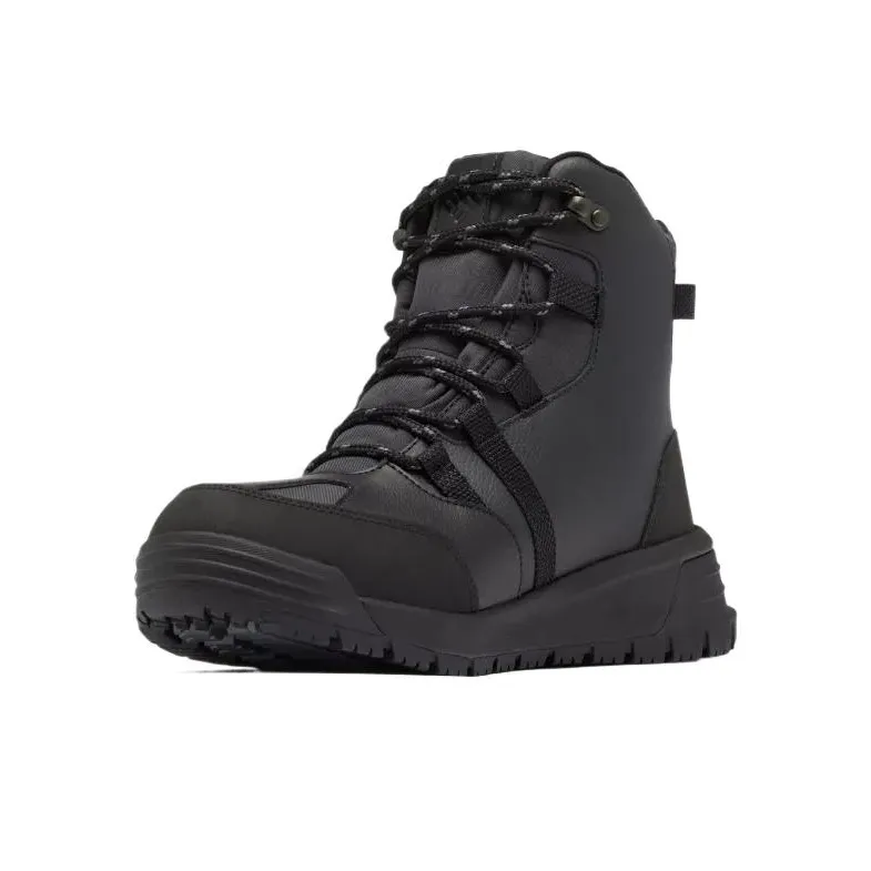 Columbia SNOWTREKKER Abrasion-Resistant Short Outdoor Boots Men's Black-2