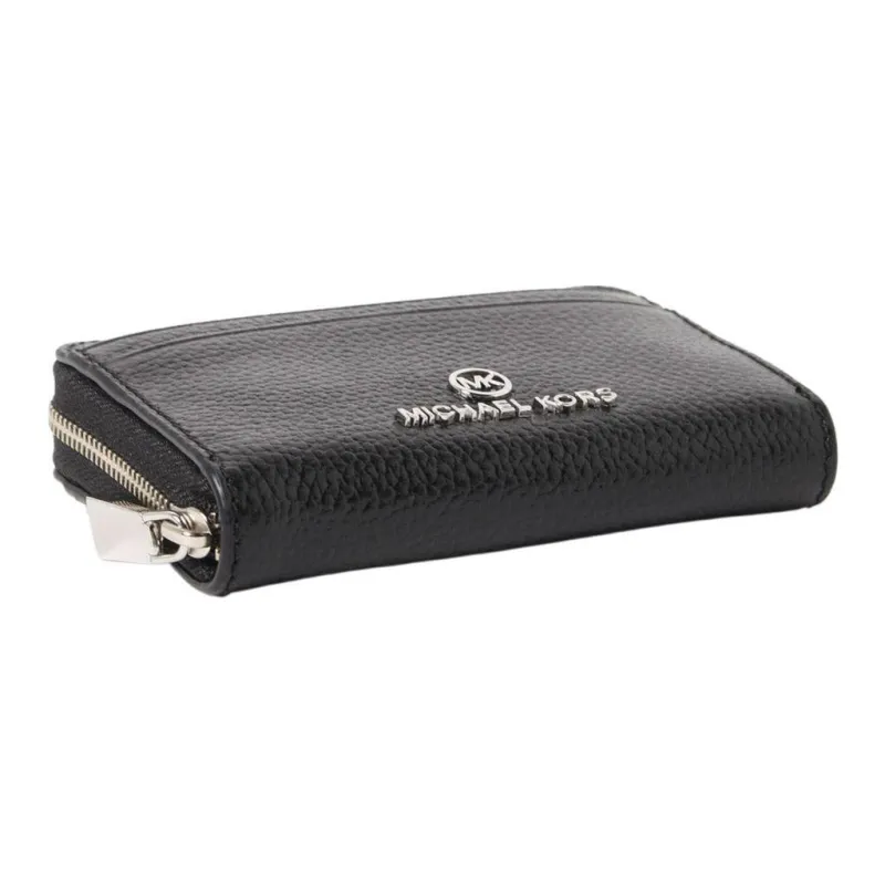 MICHAEL KORS Jet Set Cow Leather Card Holder Wallet Regular Women's Black-2