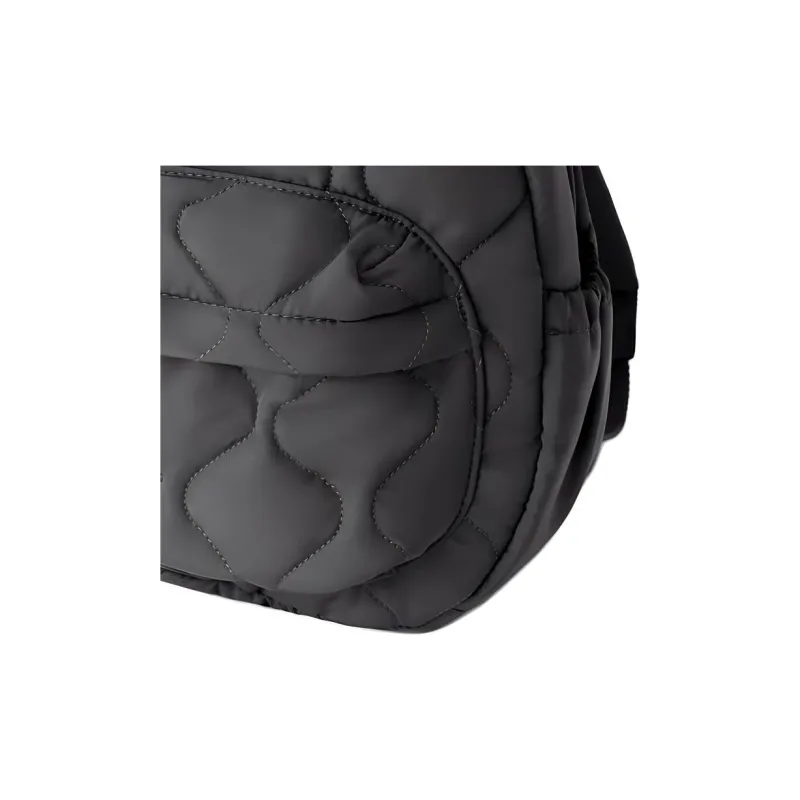 ZARA Polyester Backpack Regular Unisex Gray-4