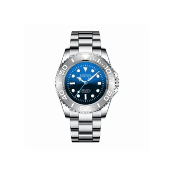 ROERDUM Voyager Collection Ghost King Mechanical Movement Steel Strap Watch Men's Watches Blue Dial