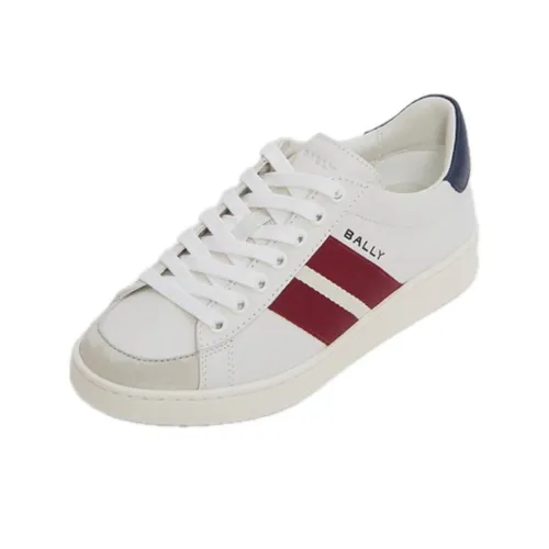 BALLY Low Top Skateboard Shoes Women's White