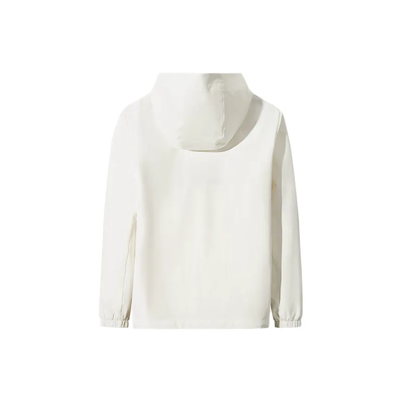 Anta Variety Training Collection Jackets Coats Women's Papyrus White-1