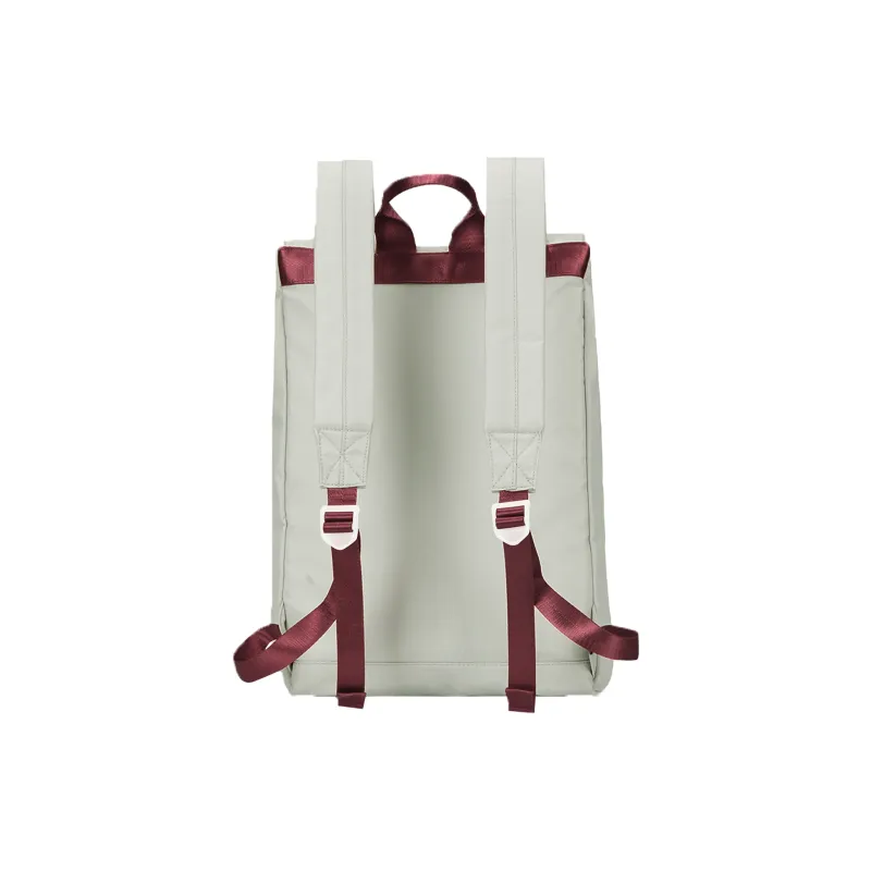 HINY Polyester Student Backpack Regular Unisex Light Gray-10