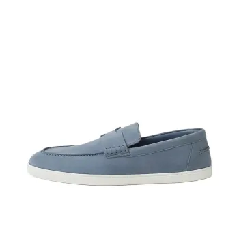 HERMES Loafers Men Blue