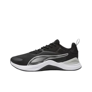 PUMA Infusion Anti-Slip Wear-Resistant Low-Top Training Shoes Men's Black White