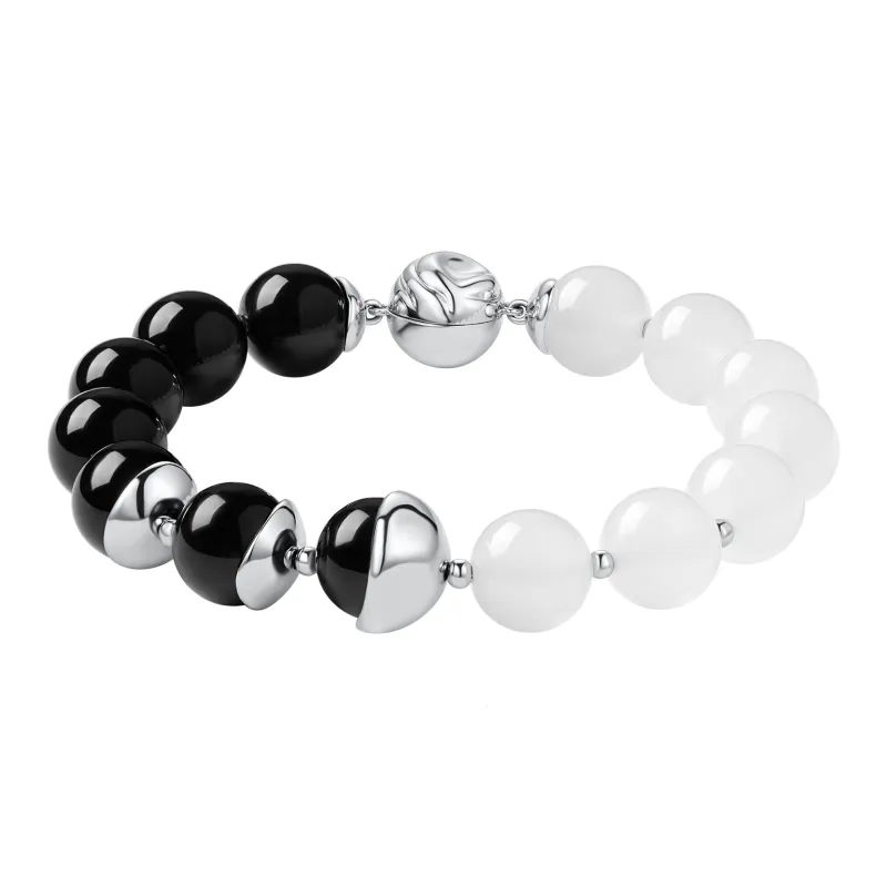 ZEGL Natural Agate Bracelets Unisex-0