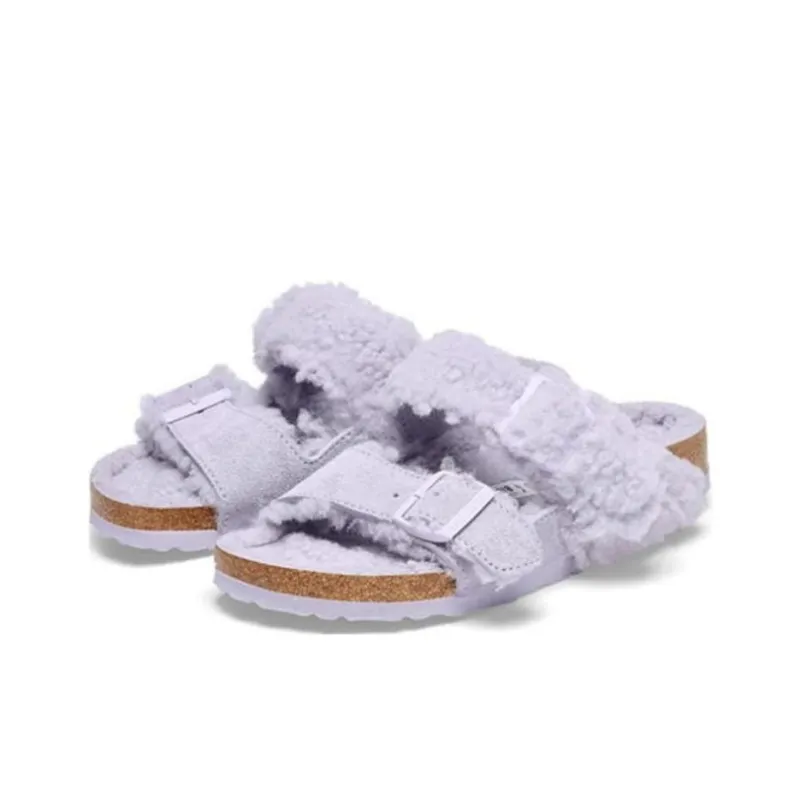 Birkenstock Slide Slippers Women's Lilac-5