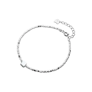 Heart Grass S925 Silver Bracelets Women's