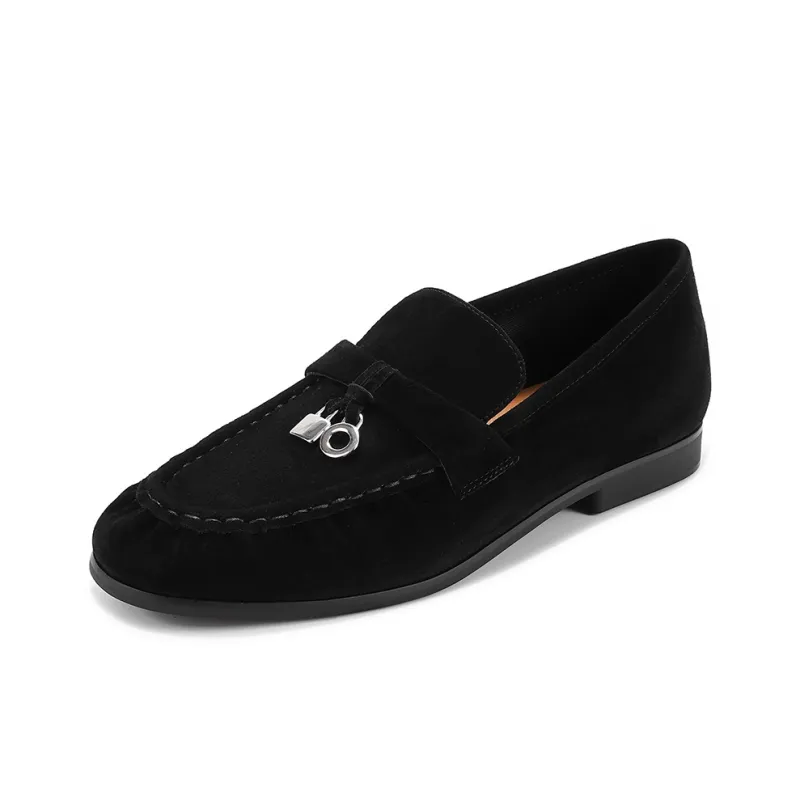 HARSON Loafers Women's Black-1