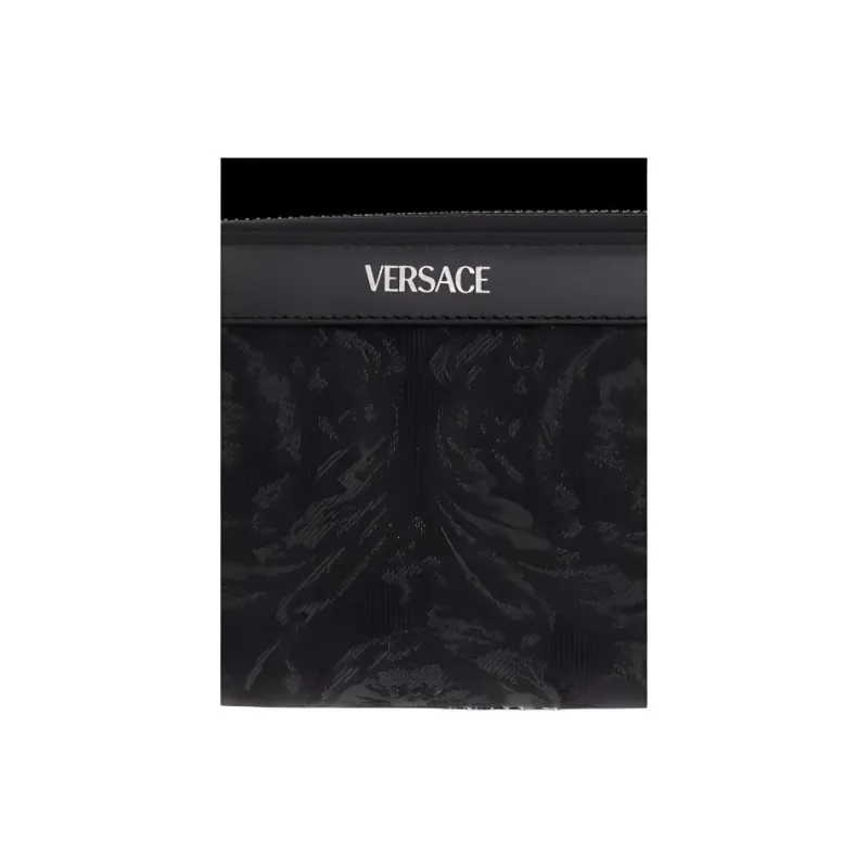 FANSIZHE Barocco Polyester Wallet Men's Black-3