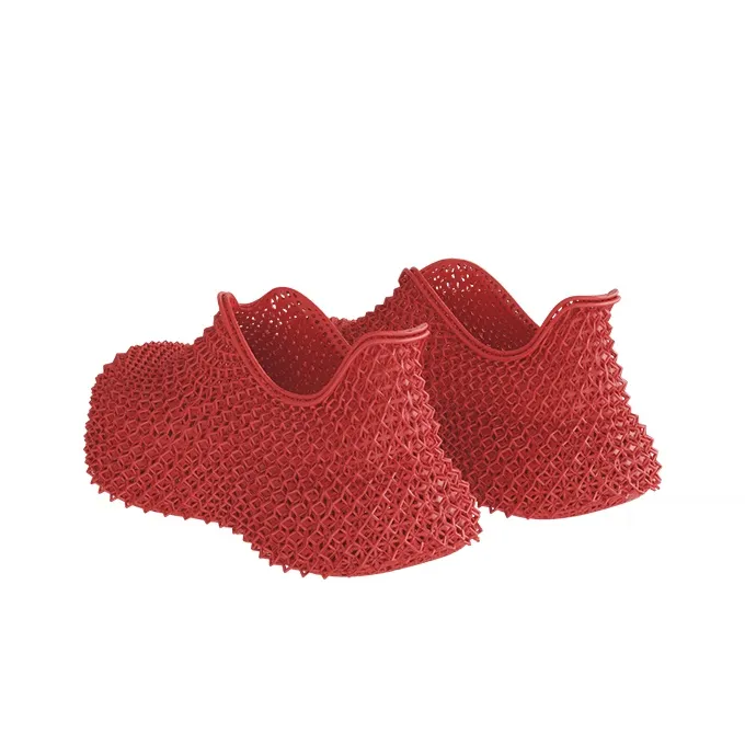 STARAY Breathable Warm Slip Resistant Low Top Casual Running Shoes Unisex Atomic Red-2