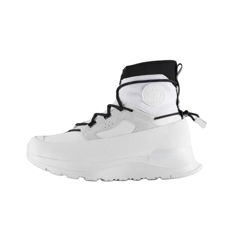 Canada Goose Glacier Trail High Top Casual Shoes Women's White-0