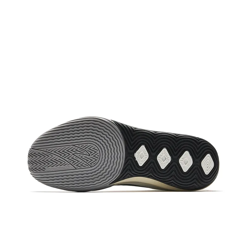 ANTA Fengmang 1 Basketball Shoes Men Low Top Black-5