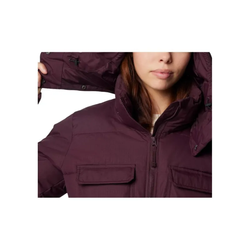 Columbia Puffer Jacket Women's Purple-4
