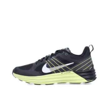 Nike Lunar Roam Anti Slip Wear Resistant Low Top Casual Running Shoes Unisex Black