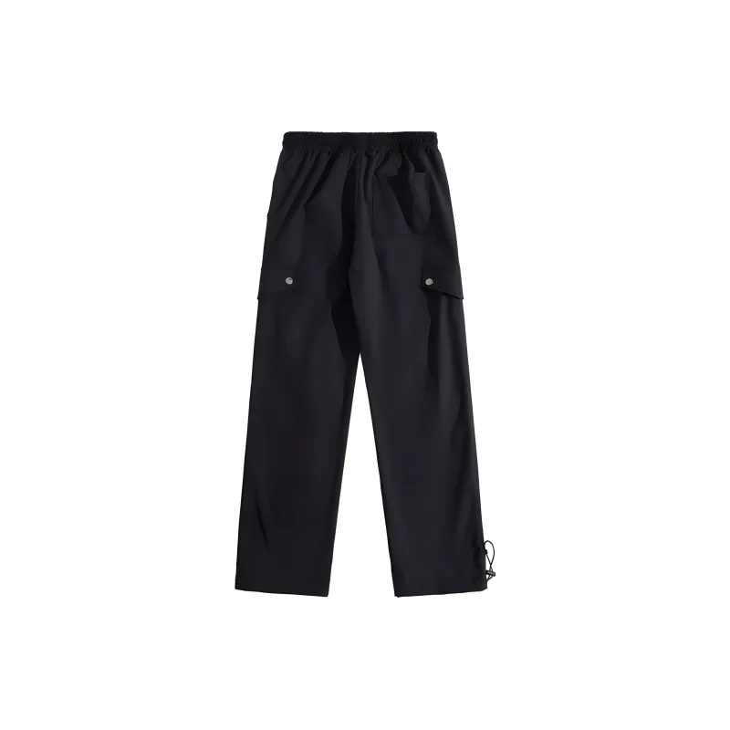 D&W Casual Pants Unisex Absolute Black-1