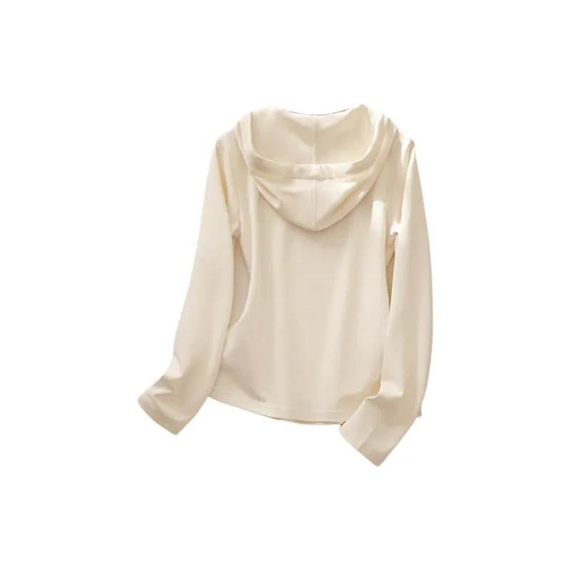 IHIMI T Shirts Women's Beige-2