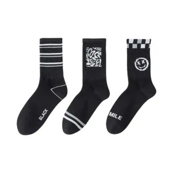 Lan Miao Basketball Socks Men's 3 Pack