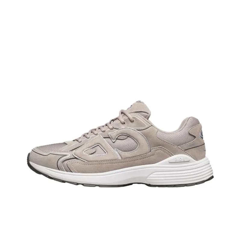 DIOR B30 Countdown Low Top Casual Shoes Unisex Gray-0