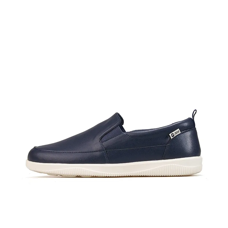 Joy&Mario Men's Casual Shoes Men Low Top Black/Dark Blue/Light Gray-5