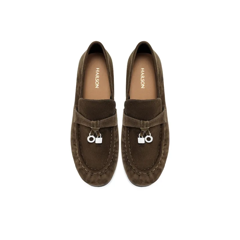 HARSON Loafers Women's Black-8