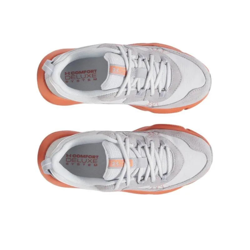 Under Armour Charged Verssert 2 Anti Slip Wear Resistant Low Top Casual Running Shoes Women's Gray-3