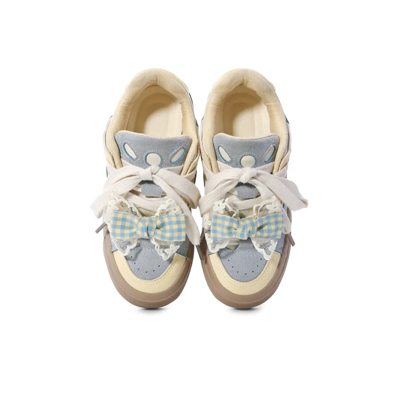 Lovely You Wear resistant And Lightweight Low Top Skateboard Shoes Women's-25