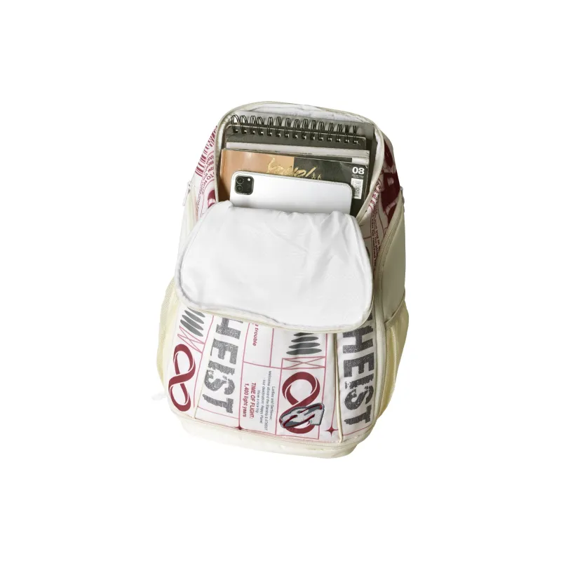 8atheist Polyester Backpack Basketball Backpack Unisex Beige-2