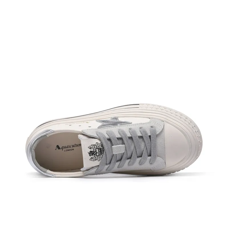 AQUASCUTUM Low-Top Skateboard Shoes Women's Ecru-1