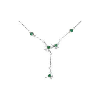 CUIYURIJI Ice Glutinous Jadeite Necklaces Women's