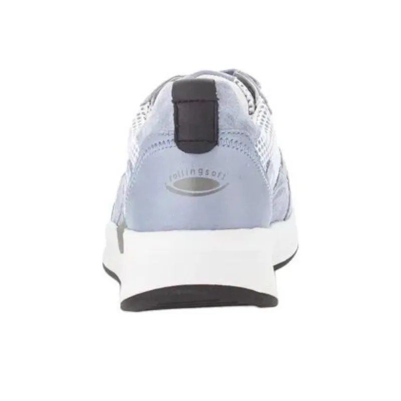 Gabor Rollingsoft Low Top Casual Shoes Women's Blue-4