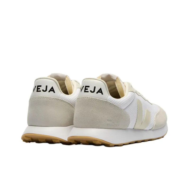 VEJA Rio Branco Low Top Casual Shoes Unisex Ecru-3