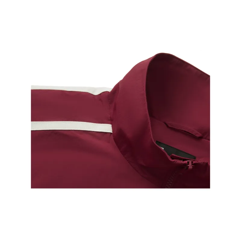 LiNing Sports Life Collection Trench Coat Men's Bicycle Red-2
