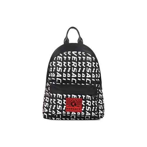 VERSACE VERSACE Nylon Backpack Men's Black