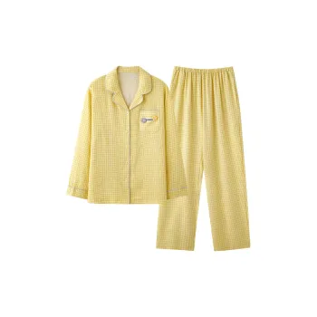 WANANNI Pajama Set Women's Custard