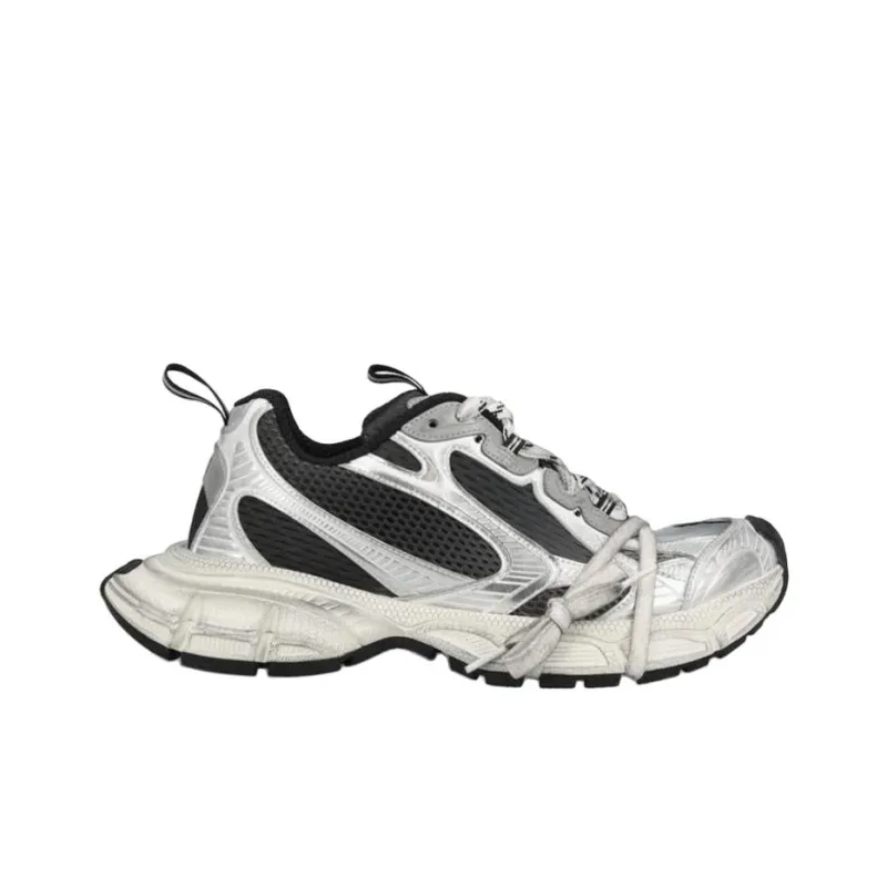 Balenciaga 3XL Panelled Lace Up Sneakers-1