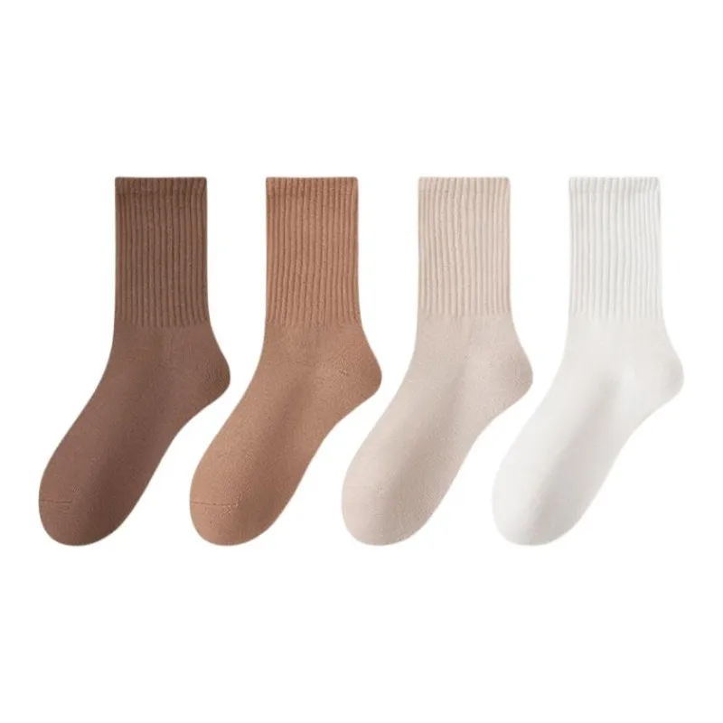 Lan Miao Knee High Socks Women's 4 Pack-17