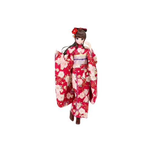 AZONE INTERNATIONAL Kano/Meiji Cherry Blossom Maiden Café Ponytail Edition Chibi Figures