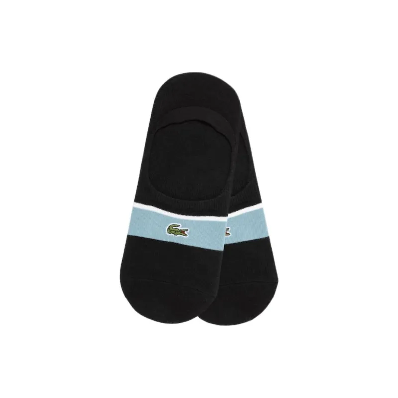 LACOSTE No-Show Socks Men's 1 Pack Black-0