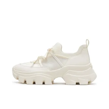 Staccato Butterfly Island Wear Resistant Low Top Chunky Sneakers Women's Cherry Blossom Pink